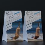 20x Tischsteller Crazy Tropez Rosé  DE und FR