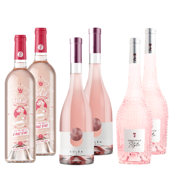 Degu-Box 02 | Rosé Süd Frankreich | 6 x 75 cl