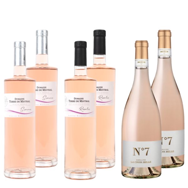 Degu-Box 03 | Rosé Provence - Languedoc | 6 x 75 cl