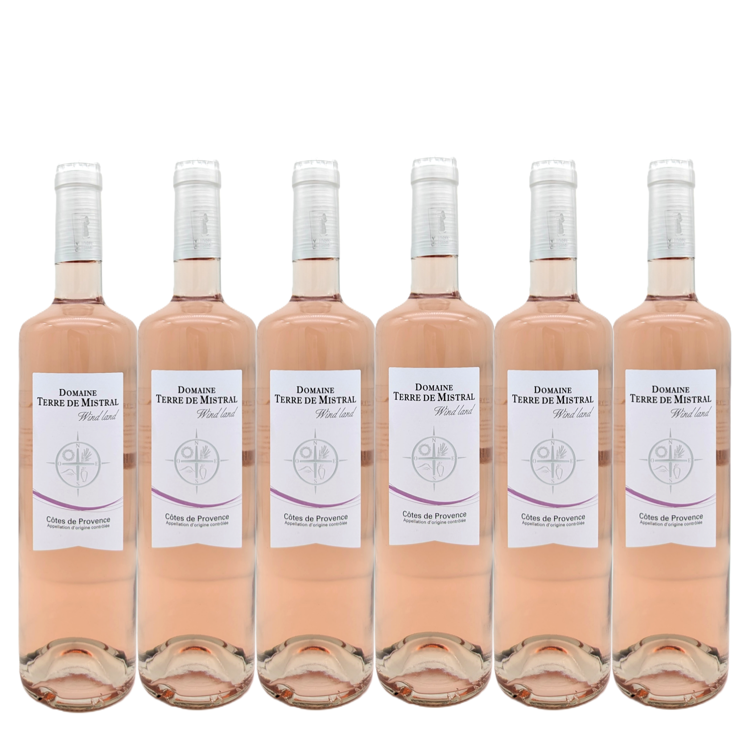 TDW Wind Land 075 6x Wind Land Rosé 2025 AOP | Terre de Mistral | 75 cl